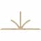 Ekena Millwork Richland Rough Sawn Timber Gable Bracket, Douglas Fir, 108"W x 49"H x 2"D x 4"F, 11/12 Pitch GBW108X49X0204RIC00RDF - alternate 1